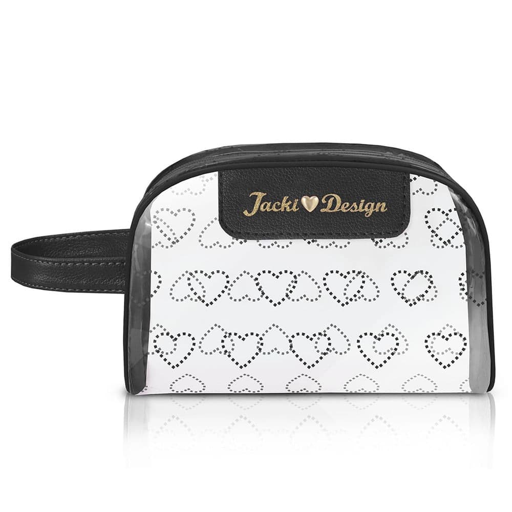 Nécessaire com Alça Love Preto - Jacki Design