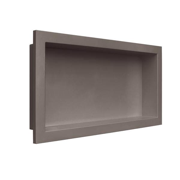Nicho para Banheiro Plástico de Embutir 33x63x8cm Capuccino Metasul
