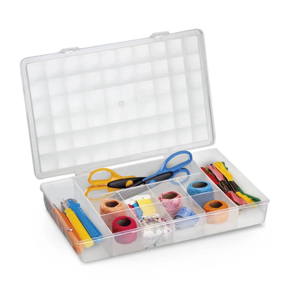 Organizador com Divisória 19x29cm Transparente - Monte Líbano
