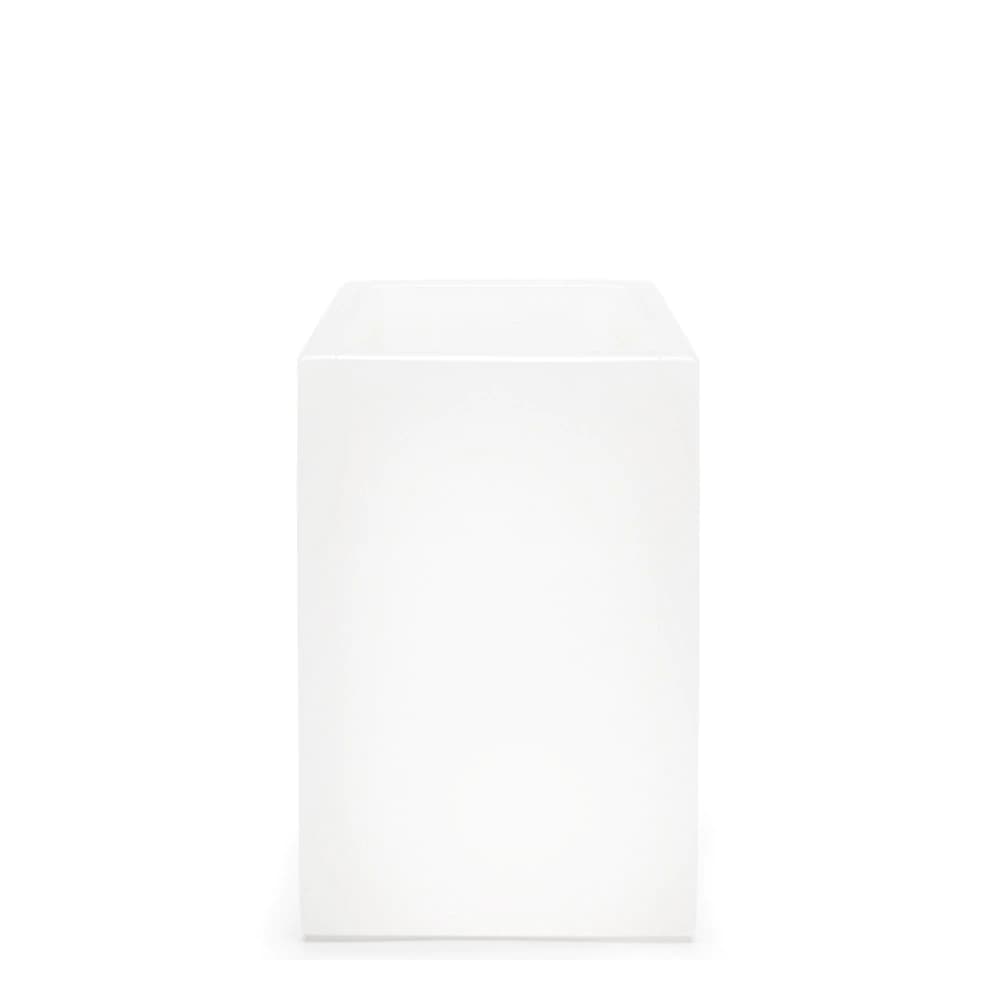 Organizador de Acrílico Onom Square Branco 12x8cm
