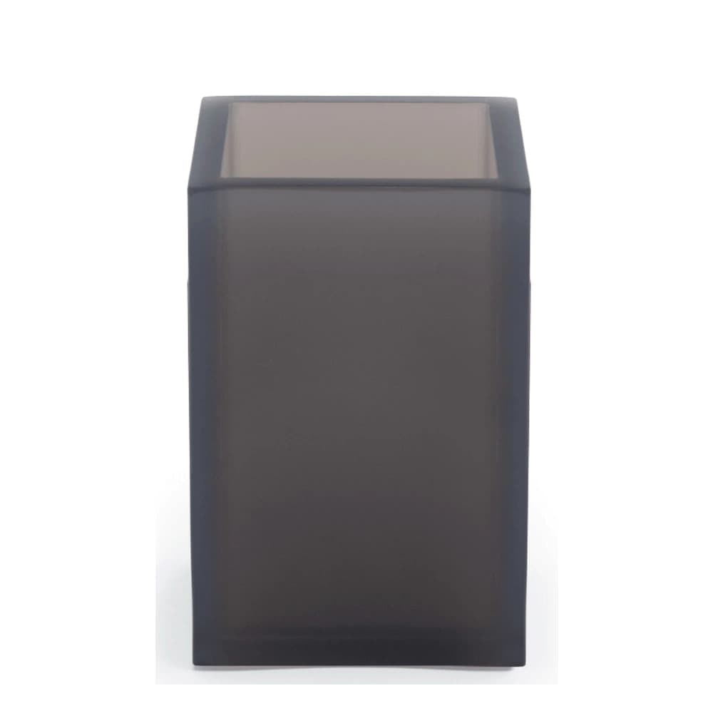 Organizador de Acrílico Onom Square Cinza 12x8cm