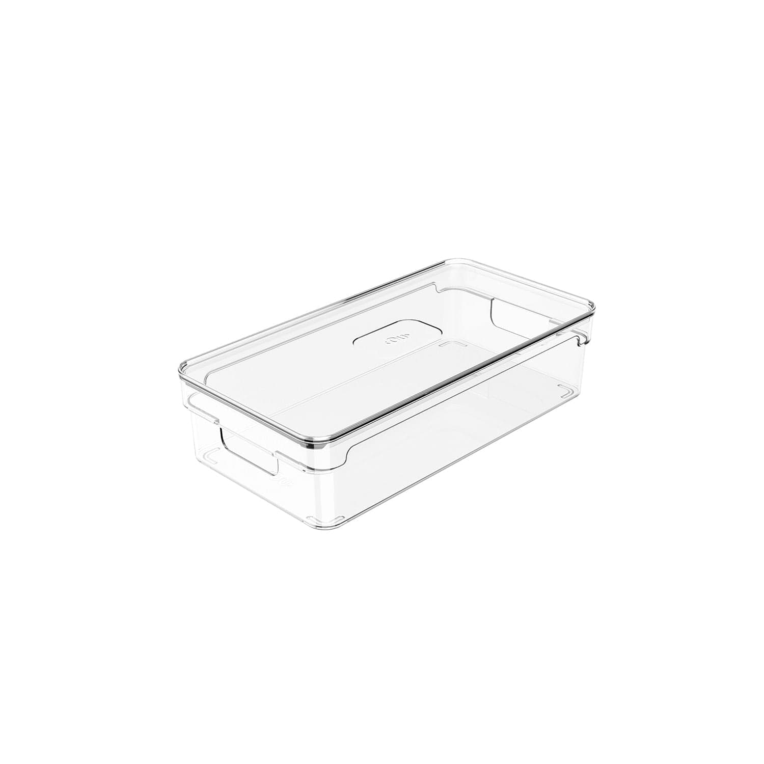 Organizador de armários com tampa Ou 2,8L Linha Clear