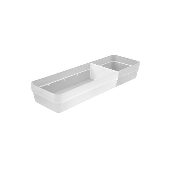Organizador de Gaveta Plástico 5,55x34,56x11,45cm Incolor OU