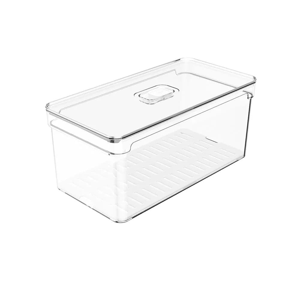 Organizador de Geladeira Clear Fresh 5l Natural - Ou