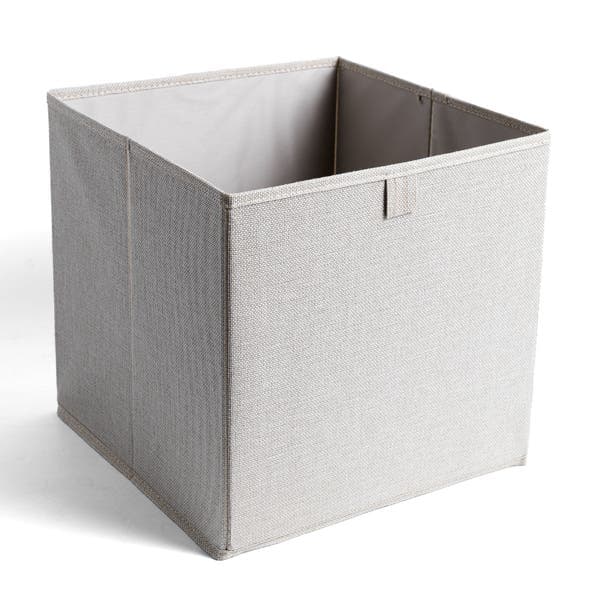 Organizador Dobrável Linho Bege 31x31x31cm Modu Oikos
