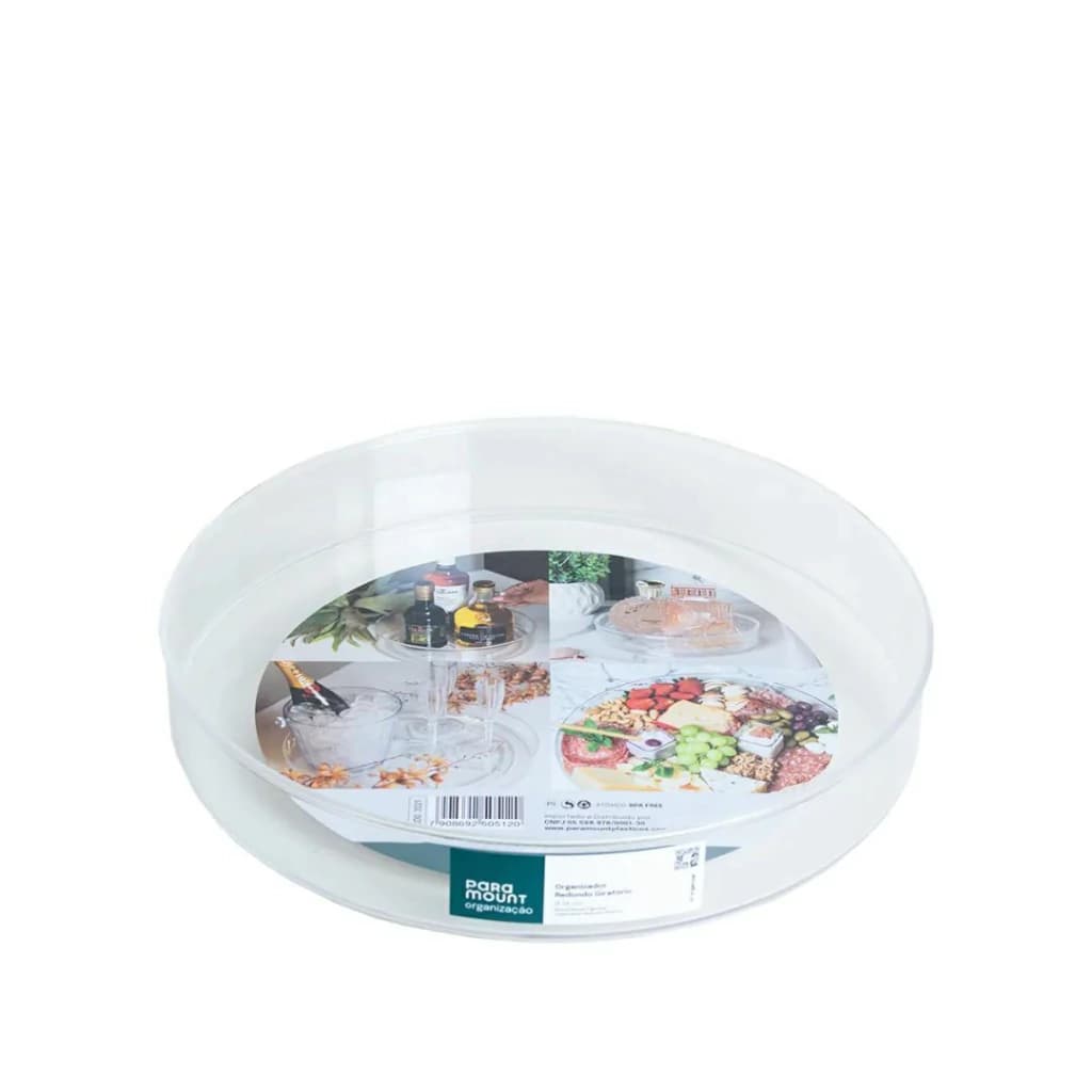 Organizador Giratório de Acrílico 34cm