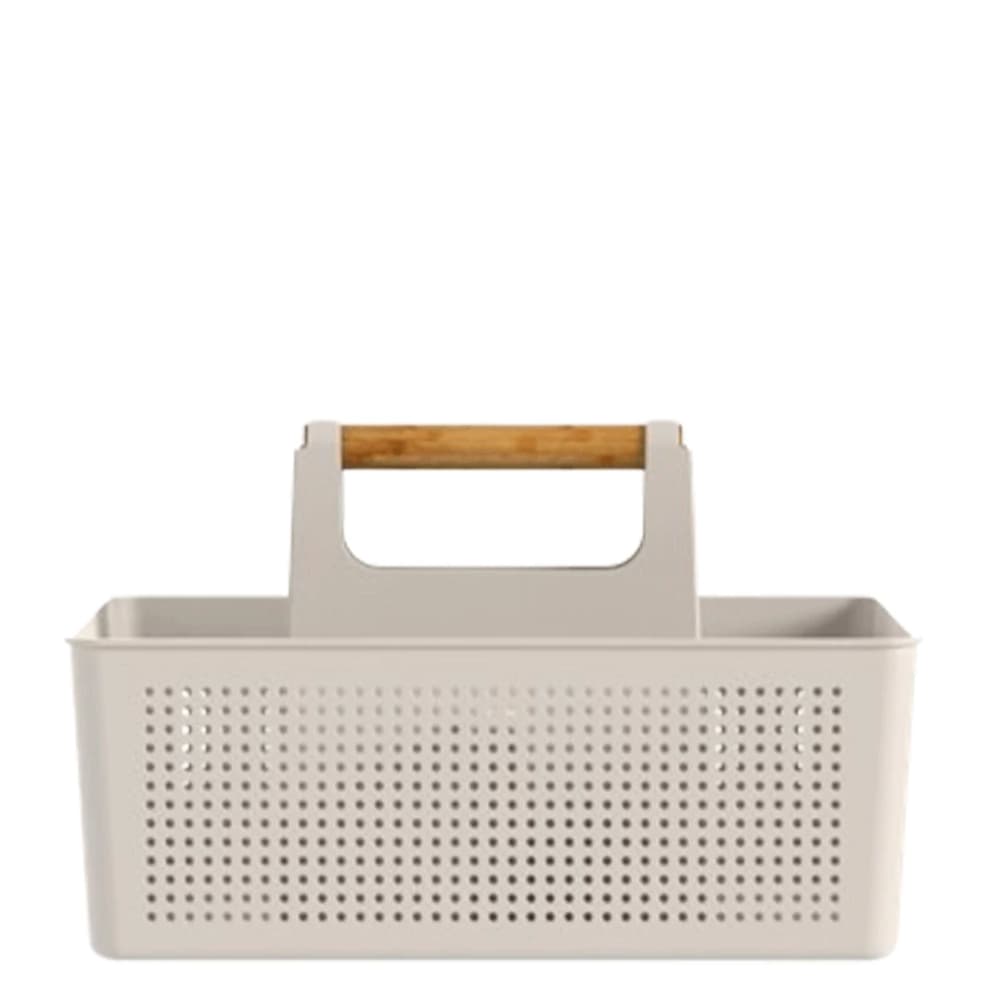 Organizador Multiuso ou Flow Bege 34x22x21cm