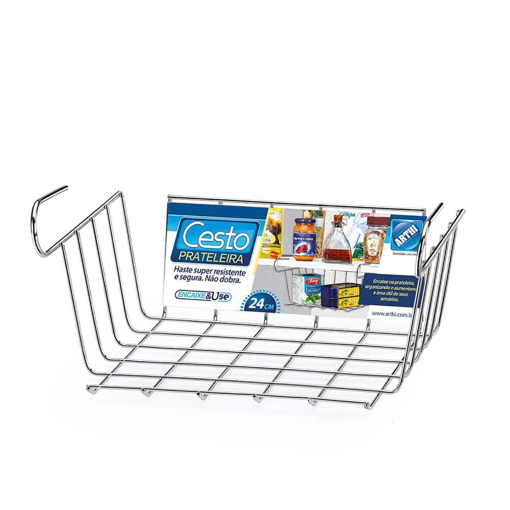 Organizador para Armário Encaixe e Use 12,5x24cm - Arthi