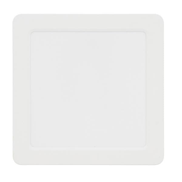 Painel de Led Quadrado Luz Amarela 12W Elgin 17,7x17,7cm Bivolt