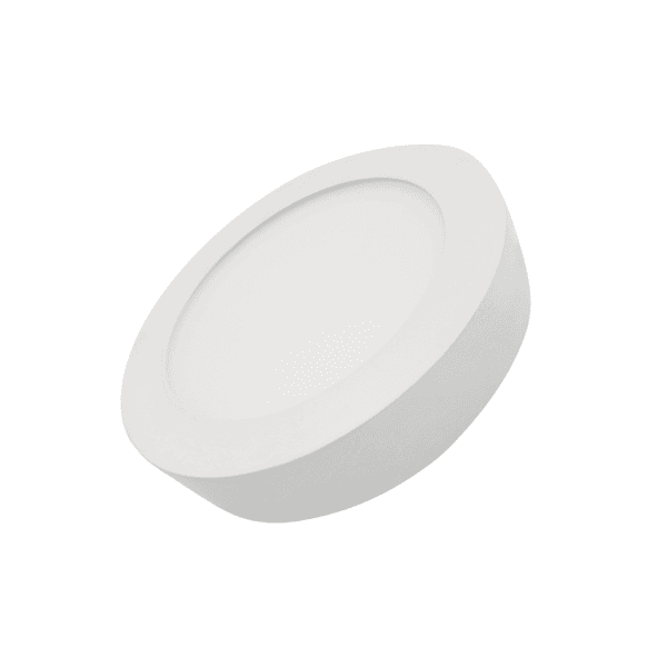 Painel de Led Sobrepor Redondo Luz Branca 12W Branco Bivolt