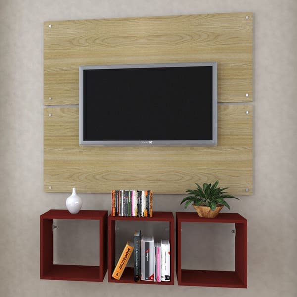 Painel sem Suporte Castanho 120x50cm Cube