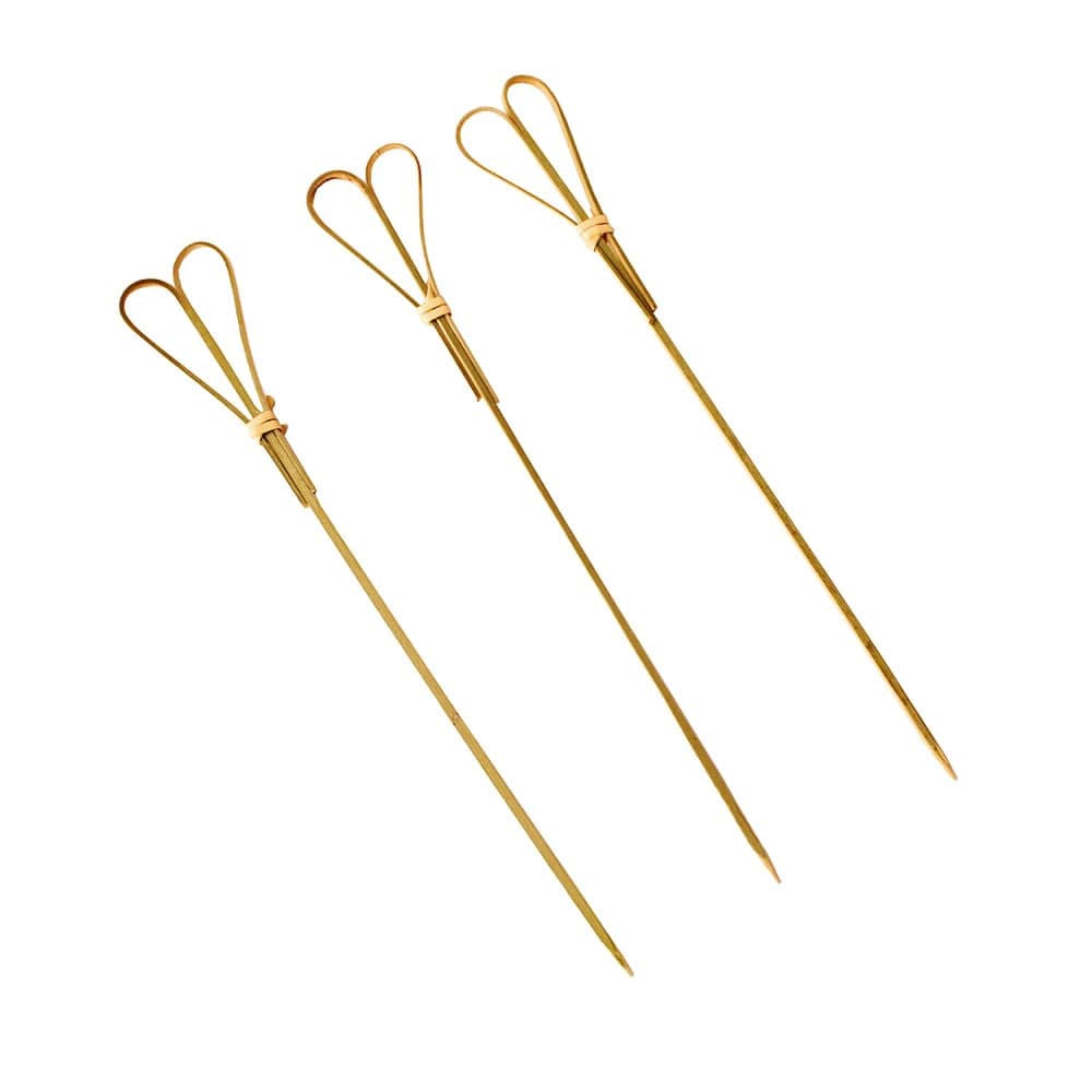 Palito para Petiscos 20 Unidades 18cm - Silver Plastic