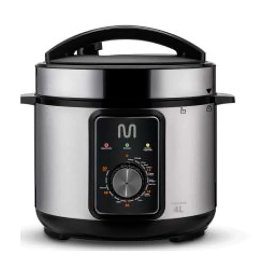 Panela de Pressão Elétrica 4l Inox 800W GO081/GO082 - Multi — Panela de Pressão Elétrica 4l Inox 800W GO081/GO082 - Multi