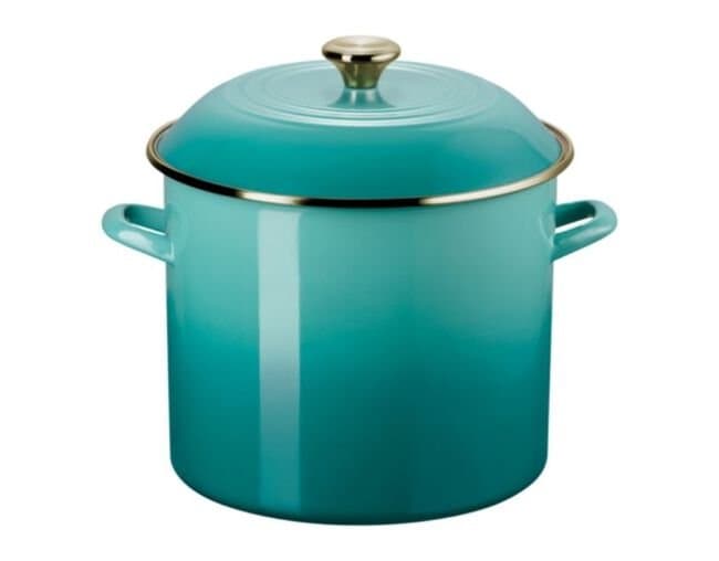 Panela Stock Pot Le Creuset Bleu Riviera 26 cm