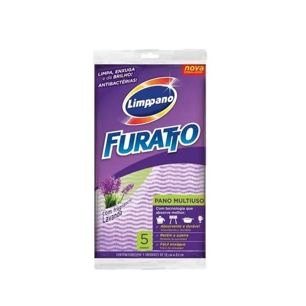 Pano Furatto 5 Unidades Limppano