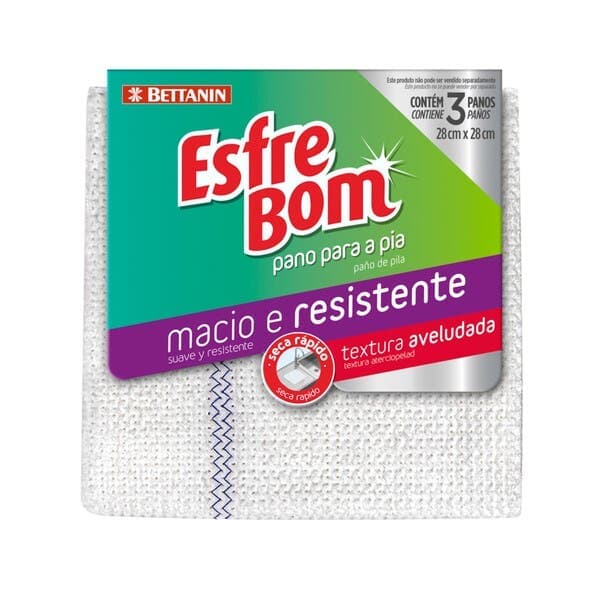 Pano para Secar Pias Esfrebom