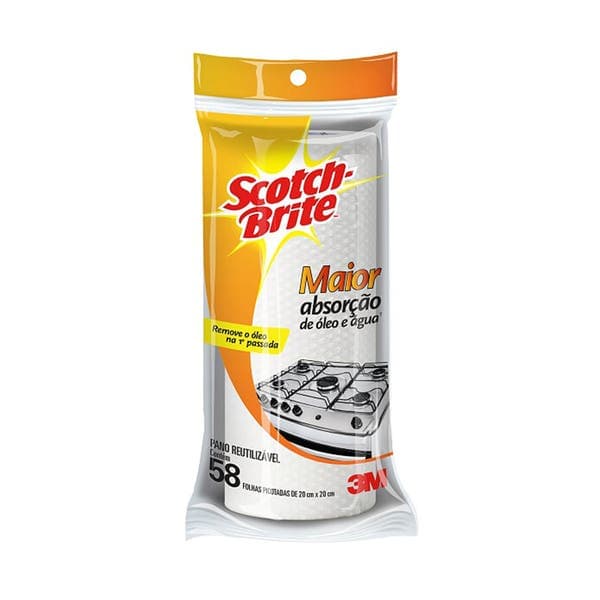 Pano Reutilizavel Scotch Brite