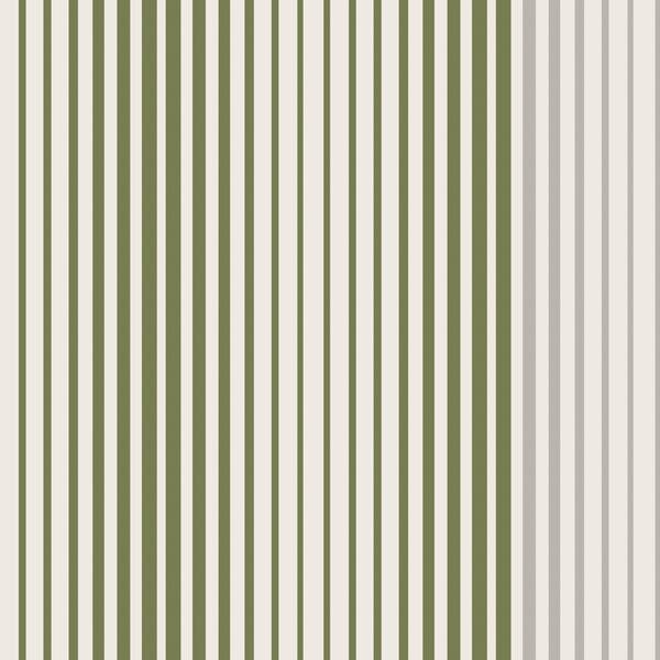 Papel de Parede Vinílico Listras Verde e Cinza 2,90x1,0m Muse