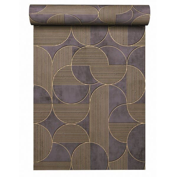 Papel de Parede Vinílico Marte Marrom 0,53x10,5m Inspire