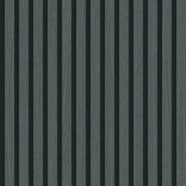 Papel de Parede Vinílico Unique Preto Listrado 10x0,53m Wiler-K