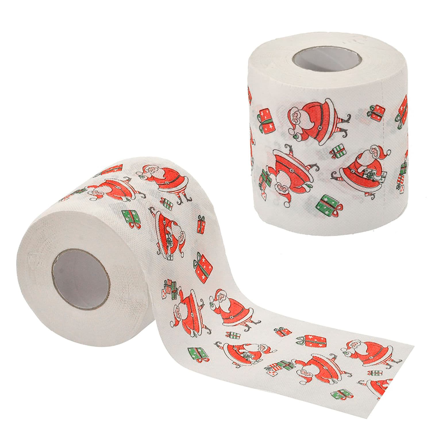 Papel Higiênico Natal 24m Papai Noel Presentes - Espressione Christmas