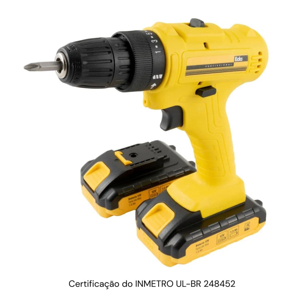 Parafusadeira 12v Bivolt - Eda
