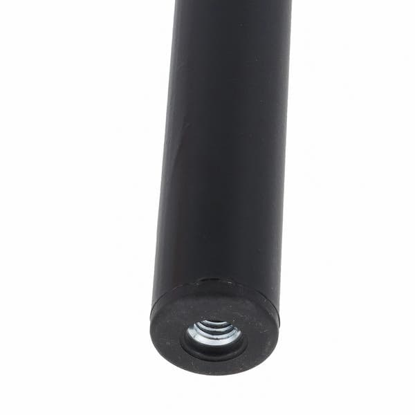 Pé para Móveis Aço 30cm até 40kg Preto Cilíndrico