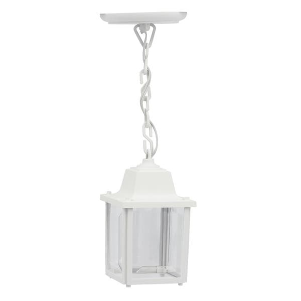 Pendente Externo 1 Lâmpada Branco Modena Dital
