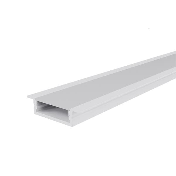 Perfil de LED de Embutir IP20 Luminatti Nano 30x2m