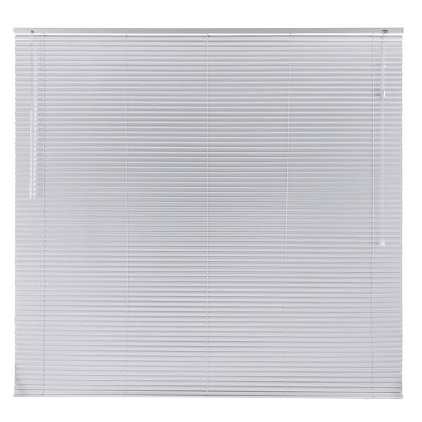 Persiana Horizontal Los Angeles Alumínio Prata 1,80x1,75m Inspire