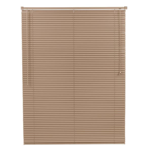 Persiana Horizontal PVC Block Café 1,20x1,60m