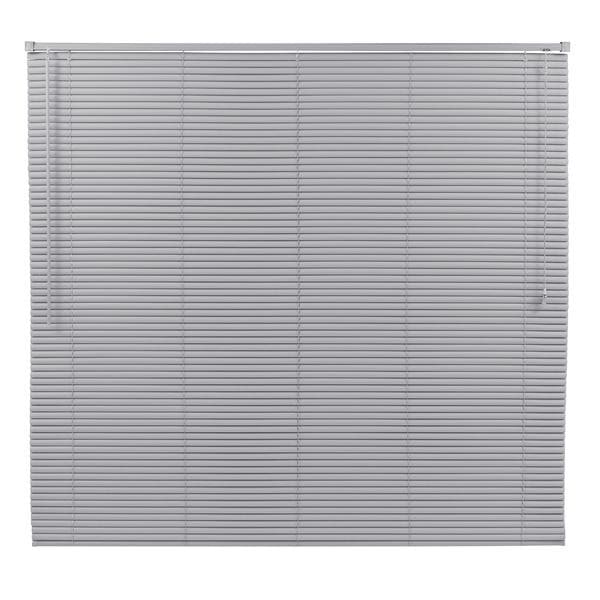 Persiana Horizontal PVC Block Cinza 1,80x1,60m