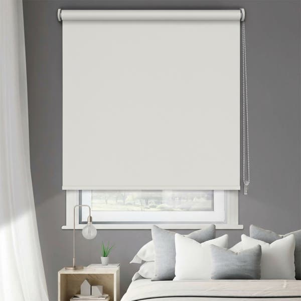 Persiana Rolô Blackout Sooth Poliéster Branca 1,80x2,20m Inspire
