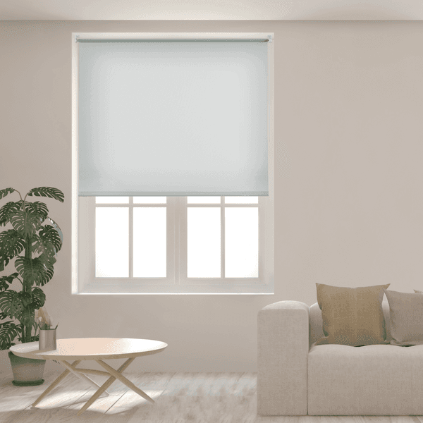 Persiana Rolô Decorativa Mara Poliéster Cinza 1,80x2,20m Inspire