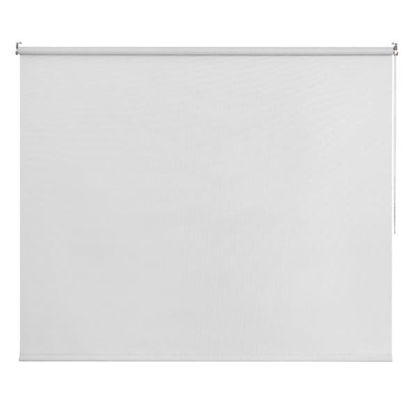 Persiana Rolô Decorativa Visio Poliéster Branca 1,40x1,60m Inspire