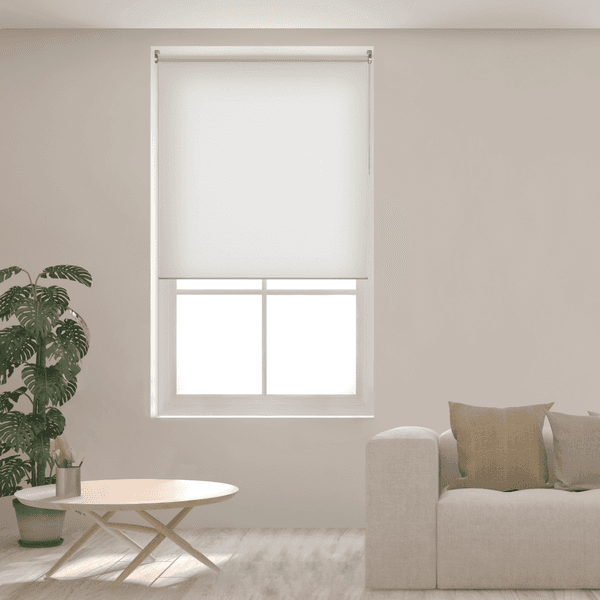 Persiana Rolô Decorativa Visio Poliéster Cinza 1,20x1,60m Inspire