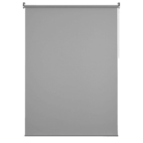 Persiana Rolô Decorativa Visio Poliéster Cinza 1,40x1,60m Inspire