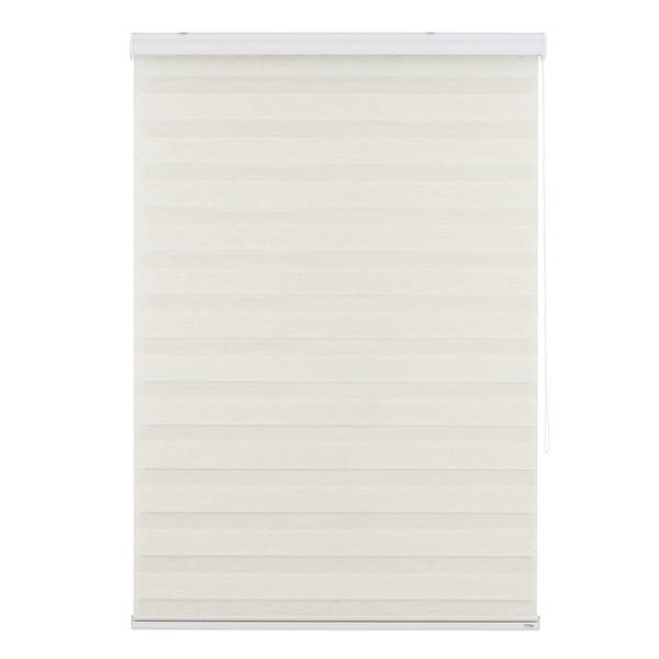 Persiana Rolô Double Vision Sunny Linho Bege 1,60x2,20m Topflex