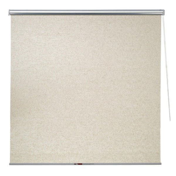 Persiana Rolô Tecido Poliéster Soft Linho Bege 2,20x2,20m