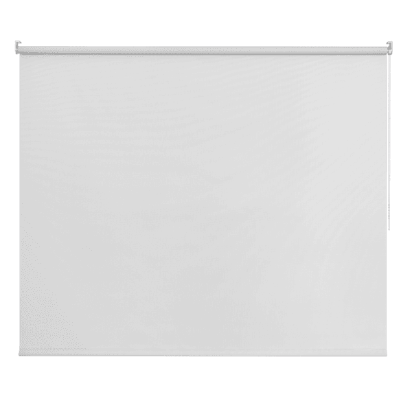 Persiana Rolô Tela Solar Sloop PVC Branca 1,40x1,60m Inspire