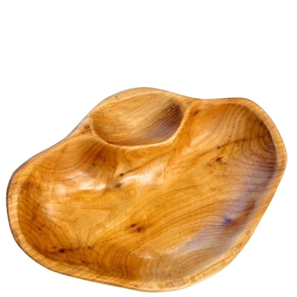 Petisqueira de Madeira de Oliveira 27x18cm