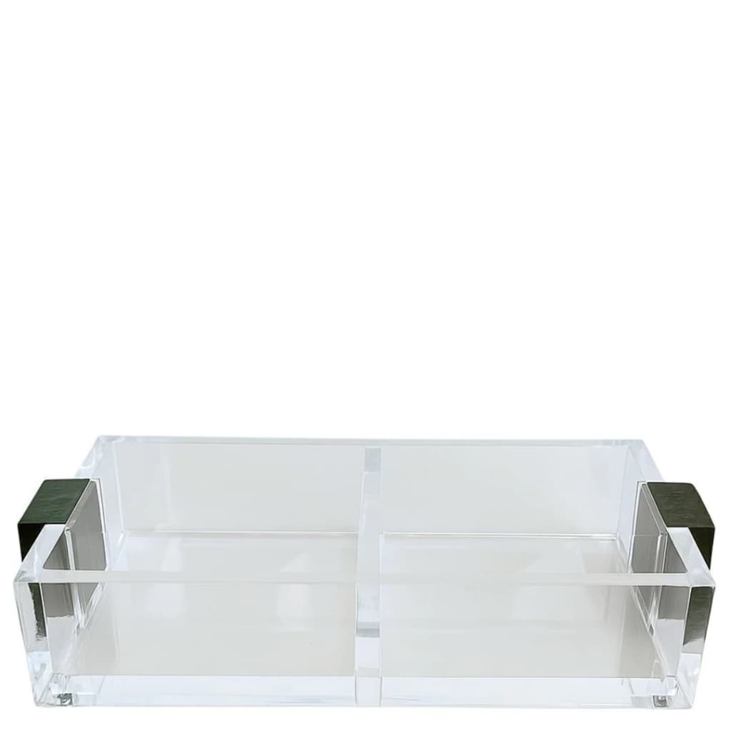 Petisqueira de Mármore e Acrílico Verde Guatemala 24x13x5cm
