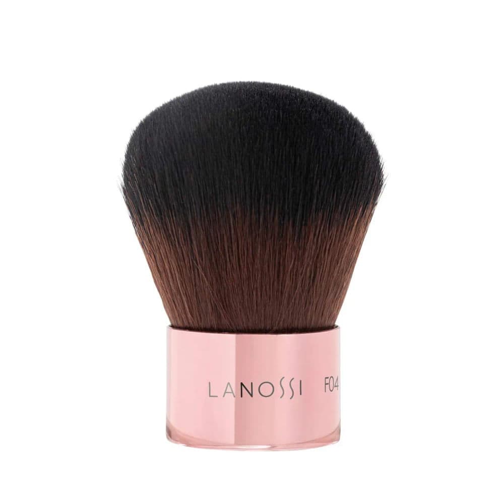 Pincel de Maquiagem Pó F04 Rose - Lanossi