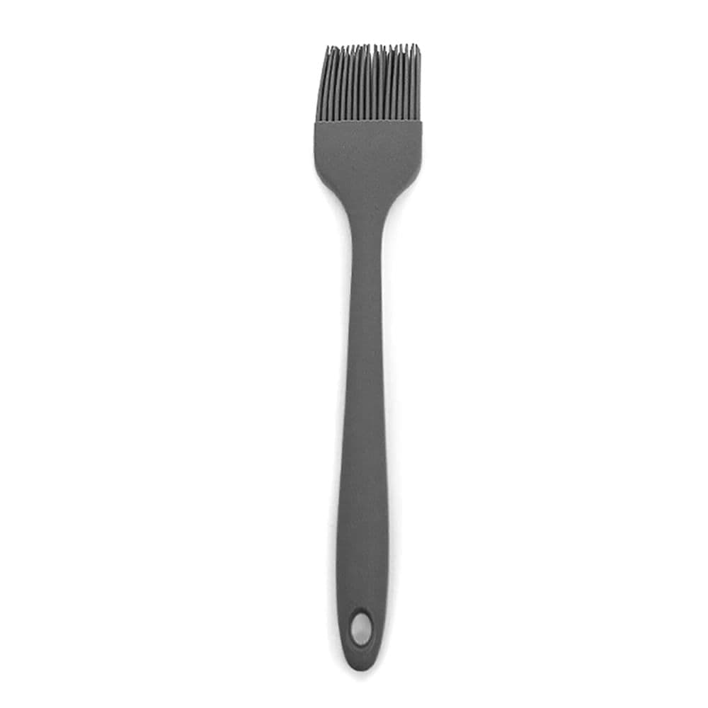 Pincel de Silicone 26cm Cinza - Mozcada