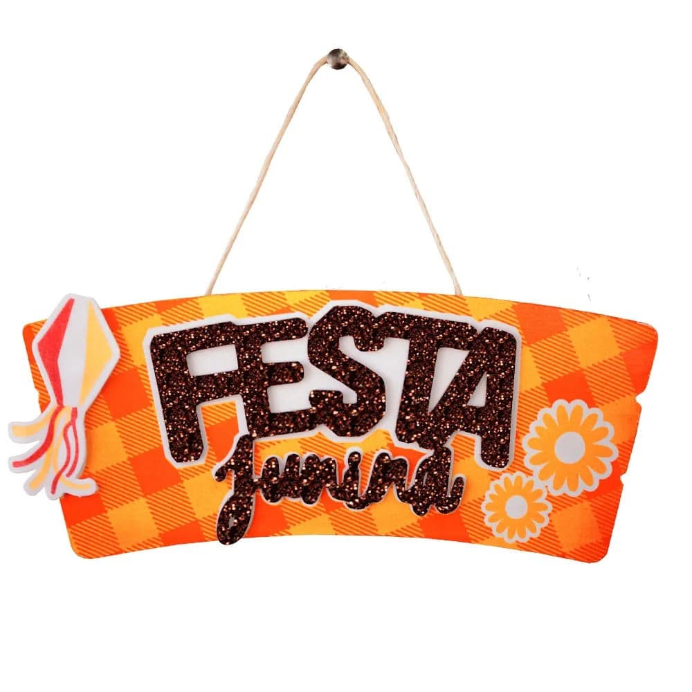 Placa Festa Junina - Grinfest