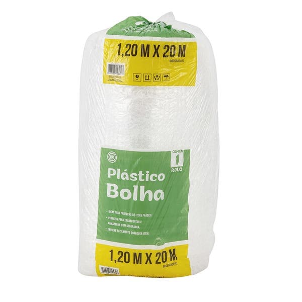 Plastico Bolha Sustentável 120cmx20m Target