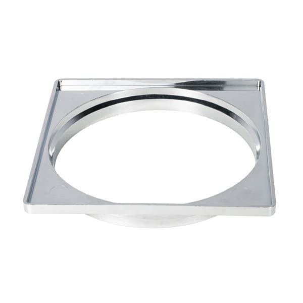 Porta Grelha Quadrada 15cm Cromada Estrela