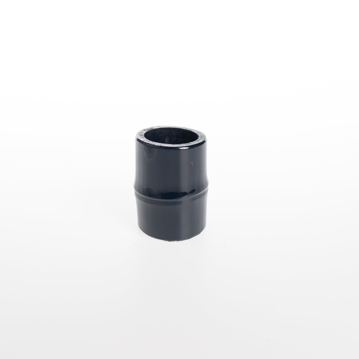Porta Guardanapo Argola Bambu Azul Marinho Sweet Home Decor