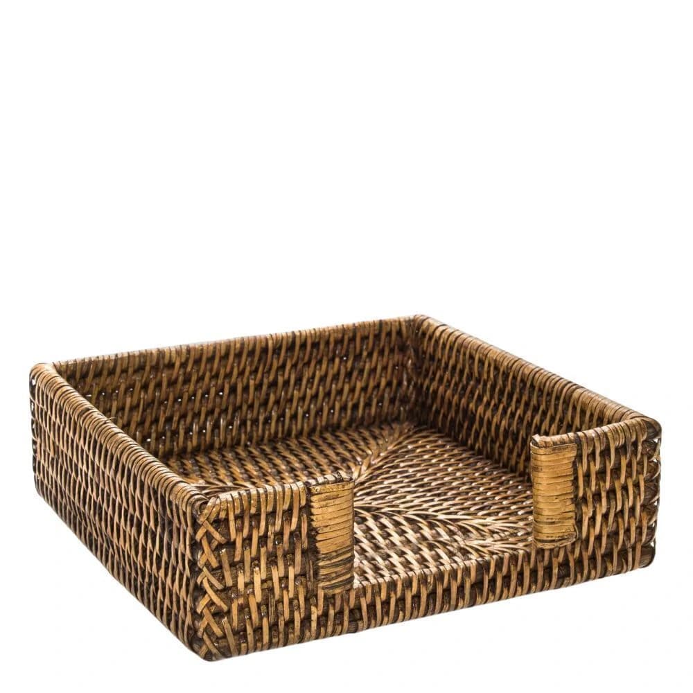 Porta Guardanapo de Rattan 18cm