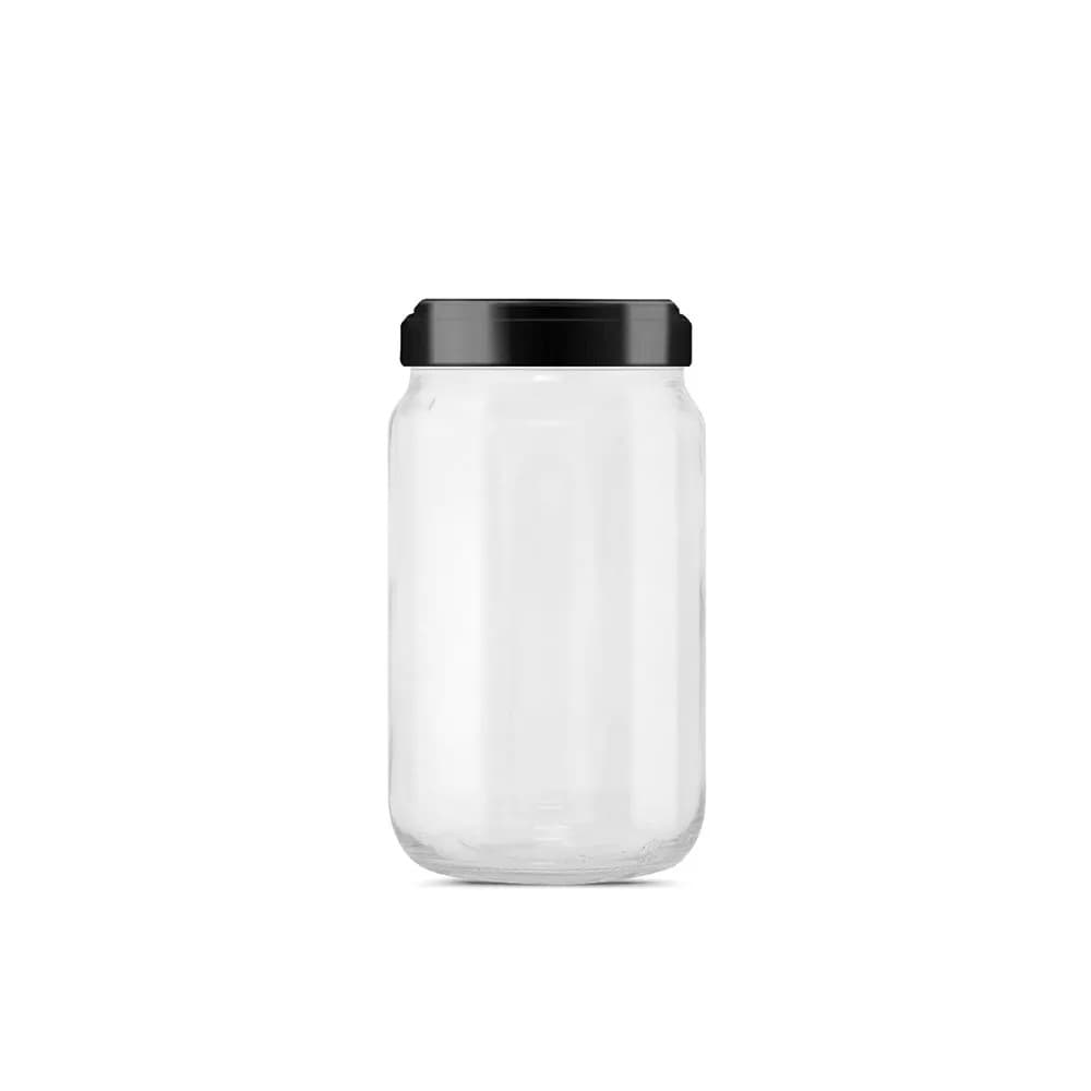 Porta Mantimentos de Vidro Redondo 720mL - Hercos